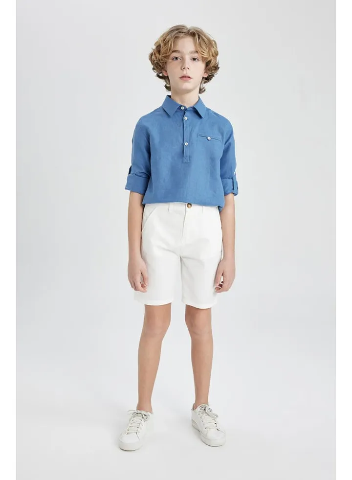 Boy Regular Fit Woven Shorts