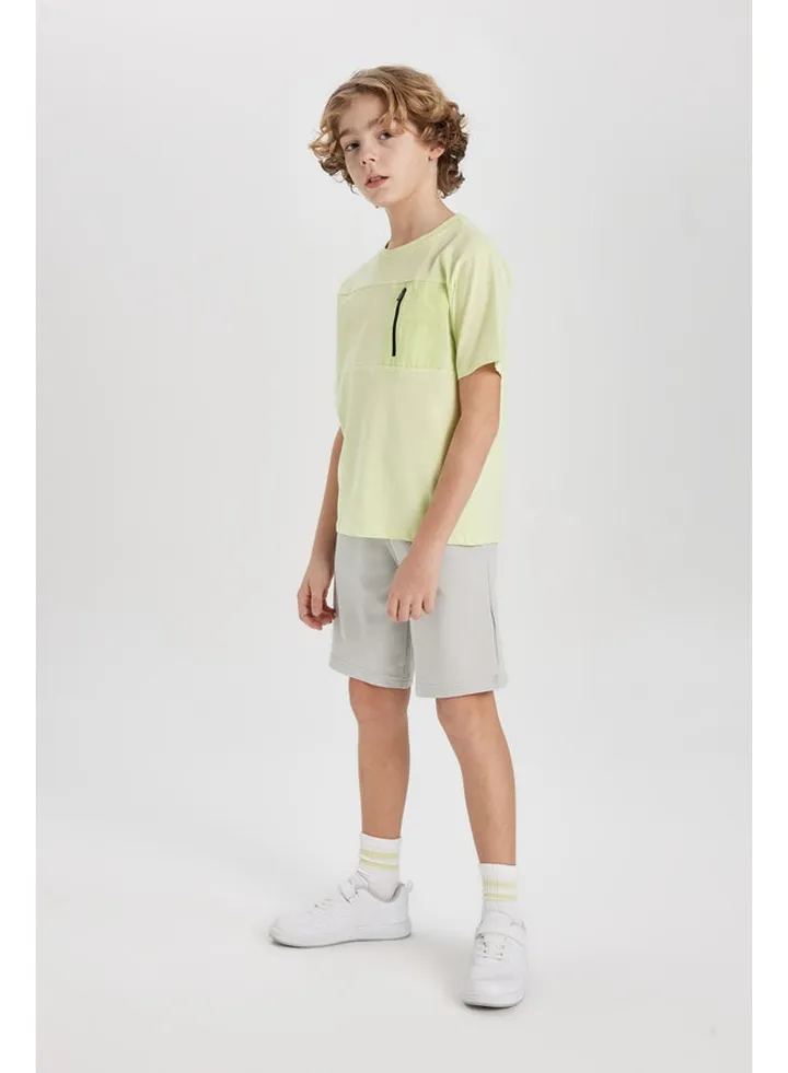 Boy Regular Fit Knitted Shorts