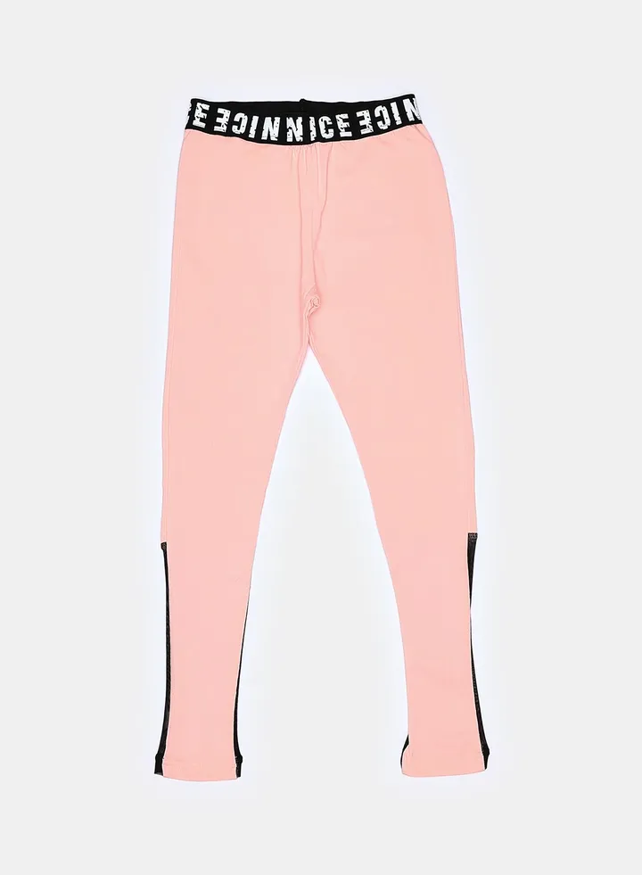 LEGGING POWDER PINK Junior Girls