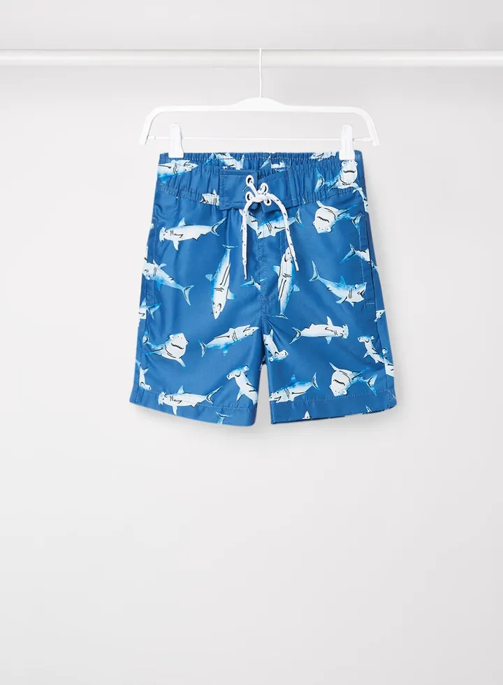 Kids/Teen Shark Print Shorts Blue