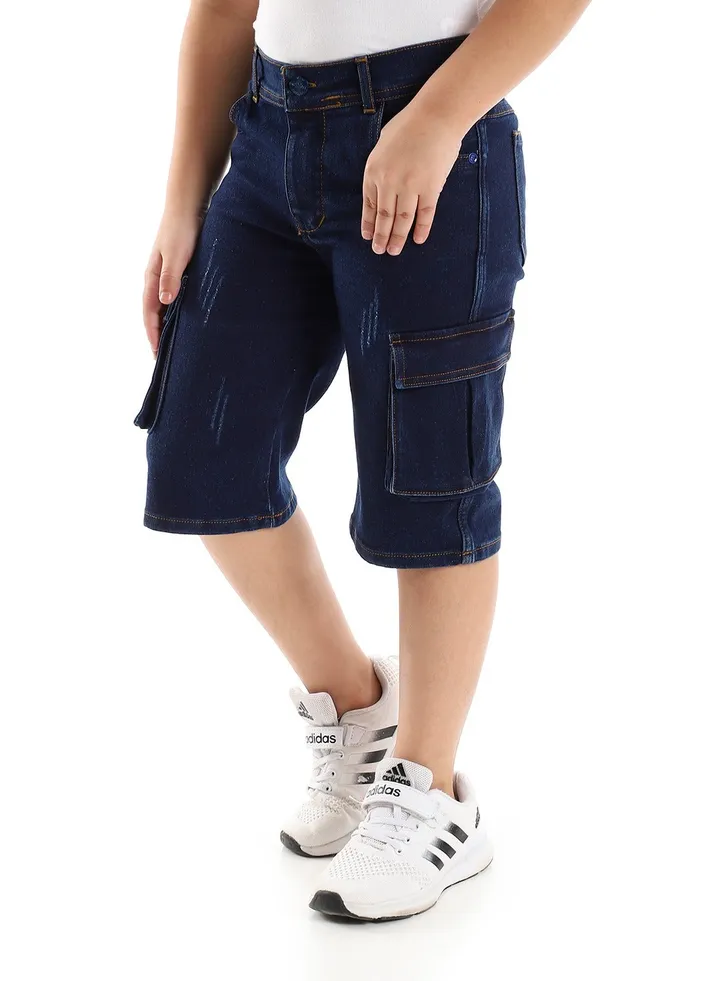 Boys Jeans Shorts Baggy