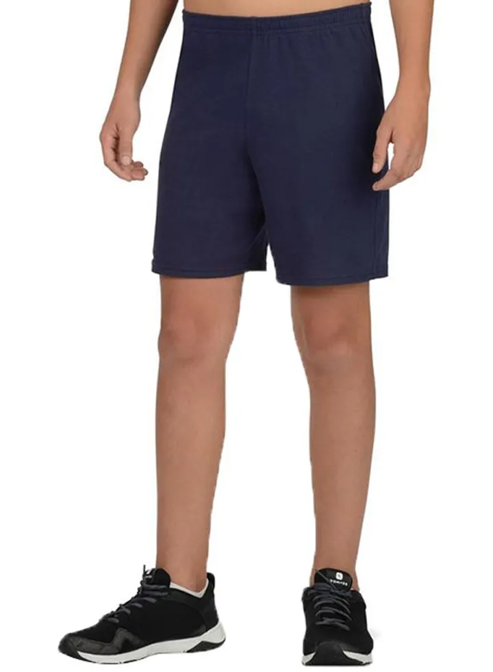 Sports Gym Moisture Wick Shortss Navy Blue