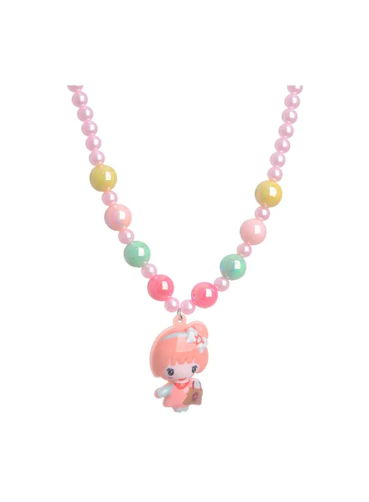 Pink Necklace for Girls