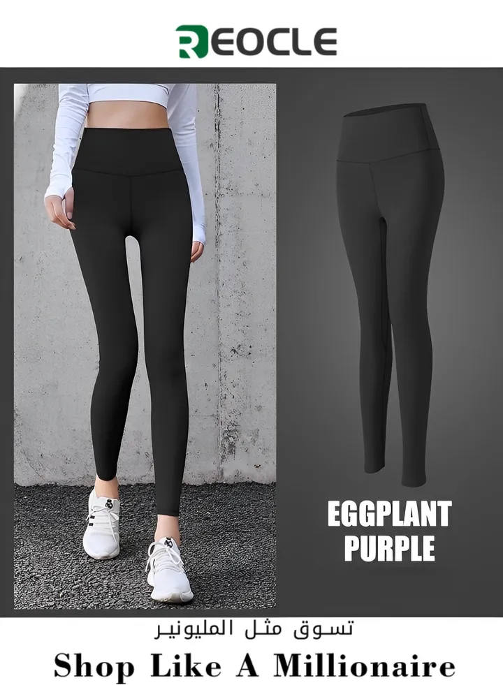 Yoga Pants for Women Summer High Waist Elastic Waist Running Fitness Bottoming Tight Sports Pants