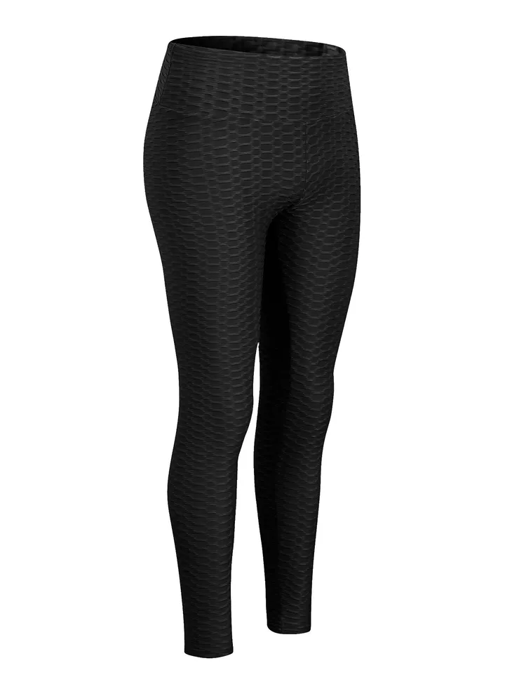 Women Quick Dry Breathable Elastic Pants Black