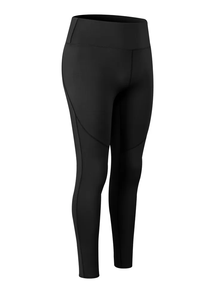 Women Quick Dry Breathable Elastic Trousers Black