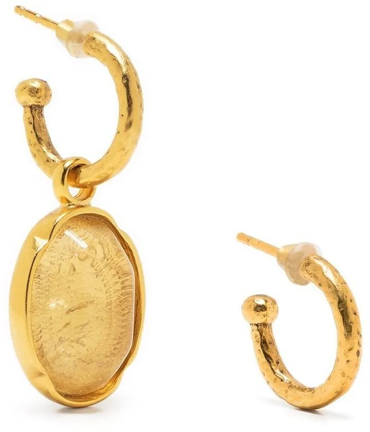 Talisman cabochon earrings