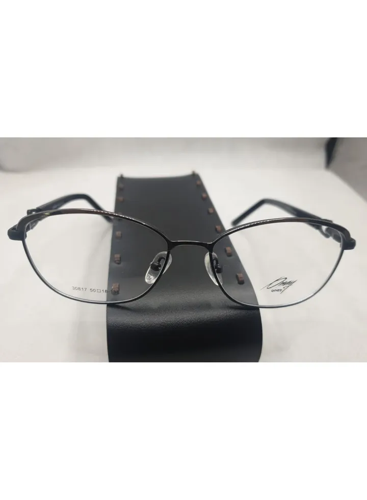 Full Rim Onay 30817 1 - Black Silver -Female