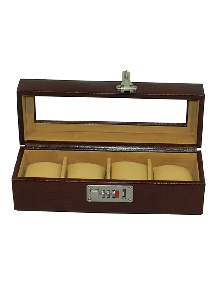 unisex 4-Piece Watch Organizer