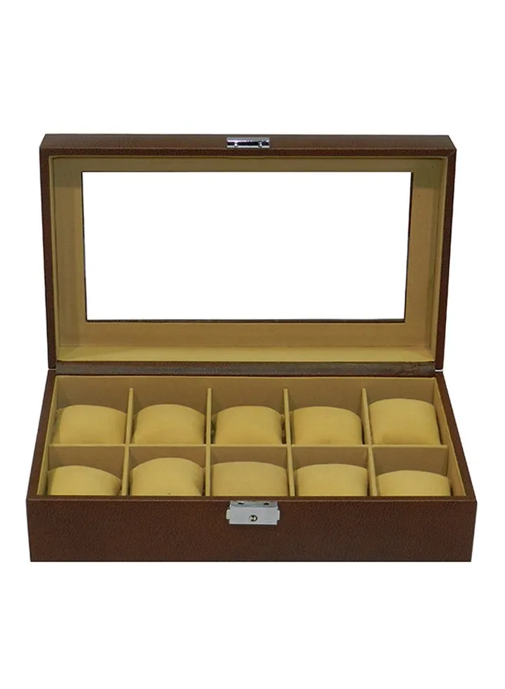 unisex 10-Piece Watch Organizer