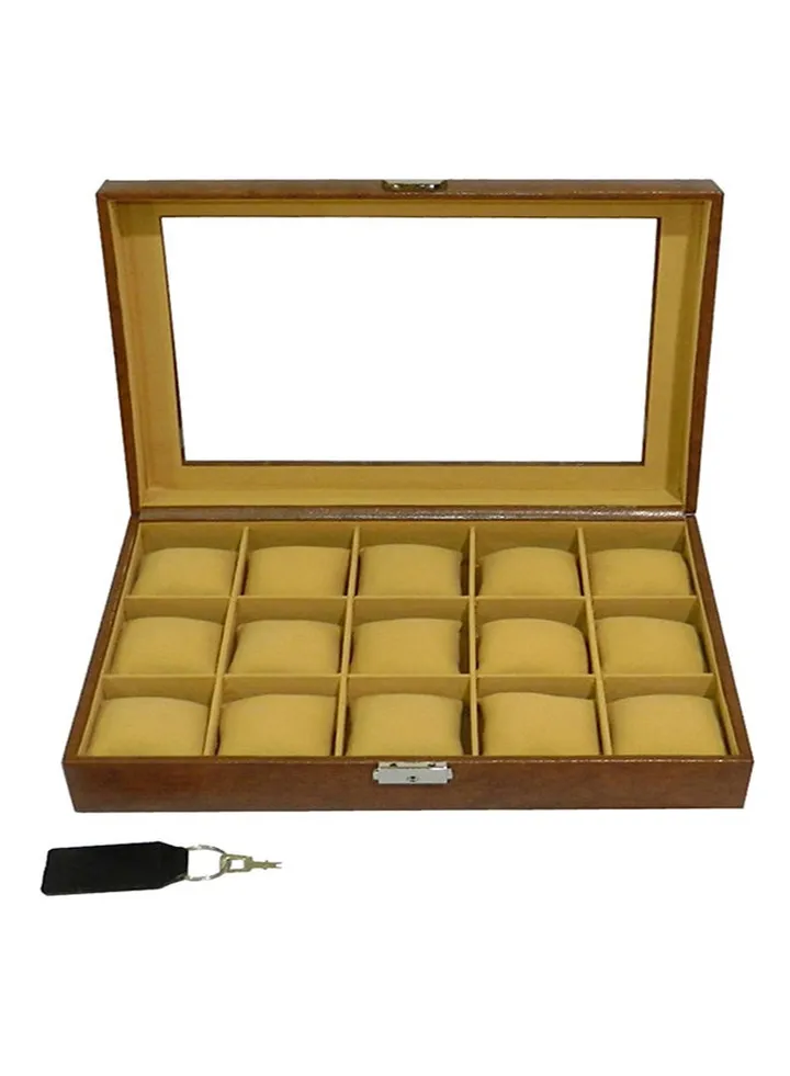 unisex Faux Leather Watches Box