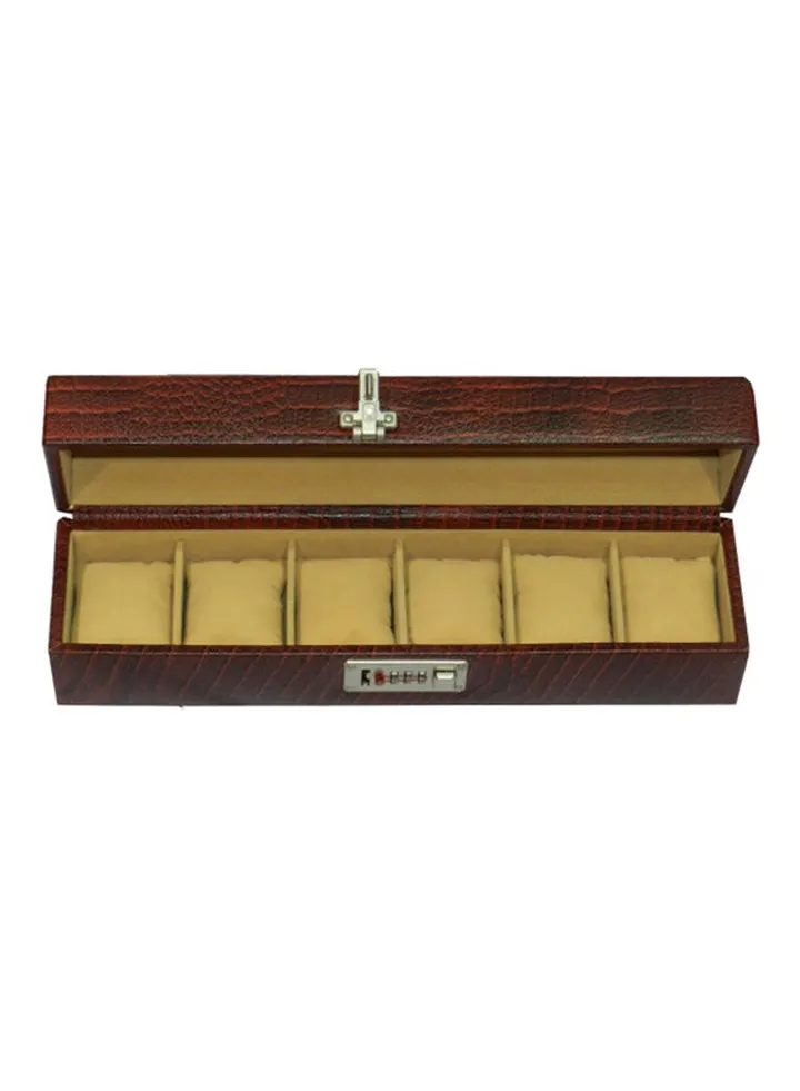 unisex 6-Piece Watch Organizer