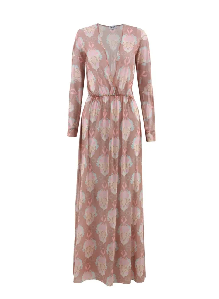 Printed Tulle Dress