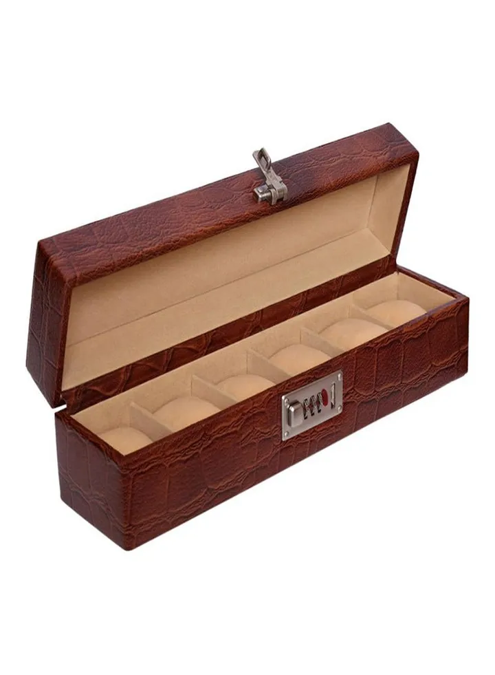 unisex Leather Watches Box