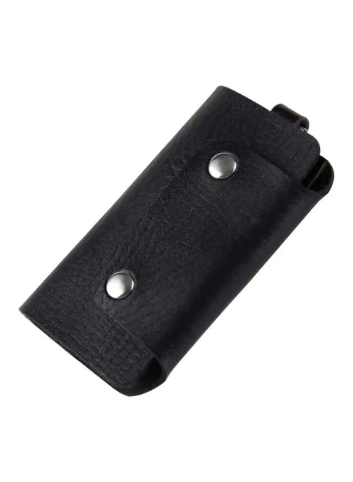 Key Case Wallet Holder Bag Black