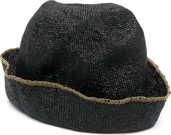 Artista contrasting-trim hat