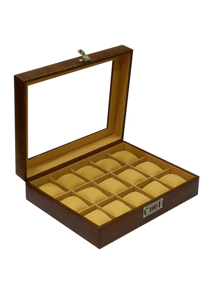 Watch Organiser With Glass Top