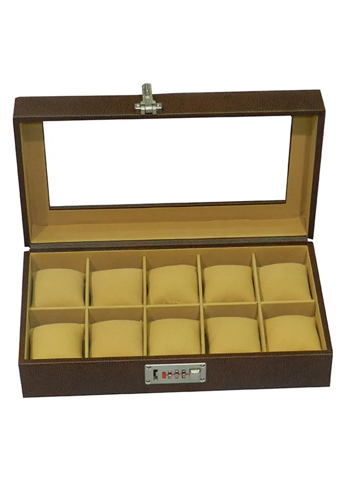 10-Piece Watch Organizer