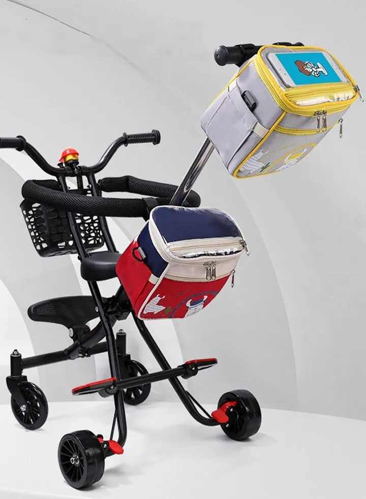 Baby stroller hanging bag storage bag gray