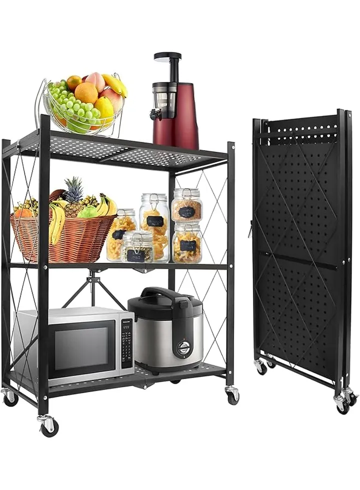 Folding Trolley Rack (3Tier)