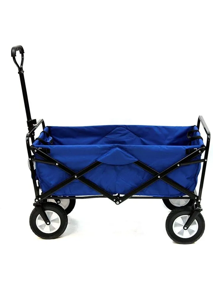Multi Function Outdoor Wagon Shopping Cart & Bags & Trolleys Blue Blue