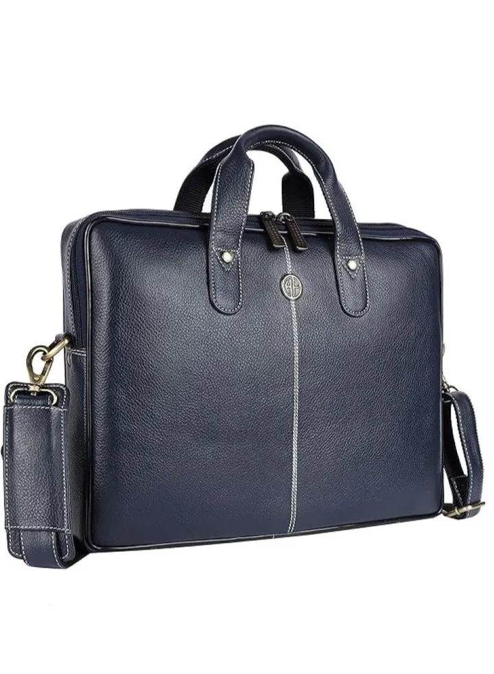 unisex-adult Genuine Leather Messenger Bag