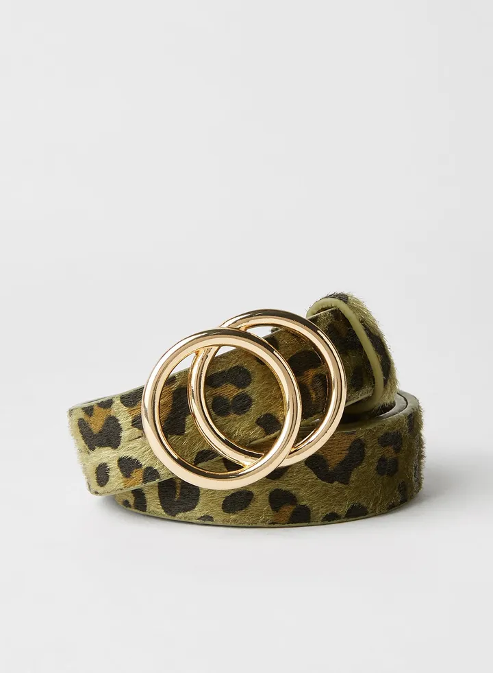 Leopard Print Belt Kalamata