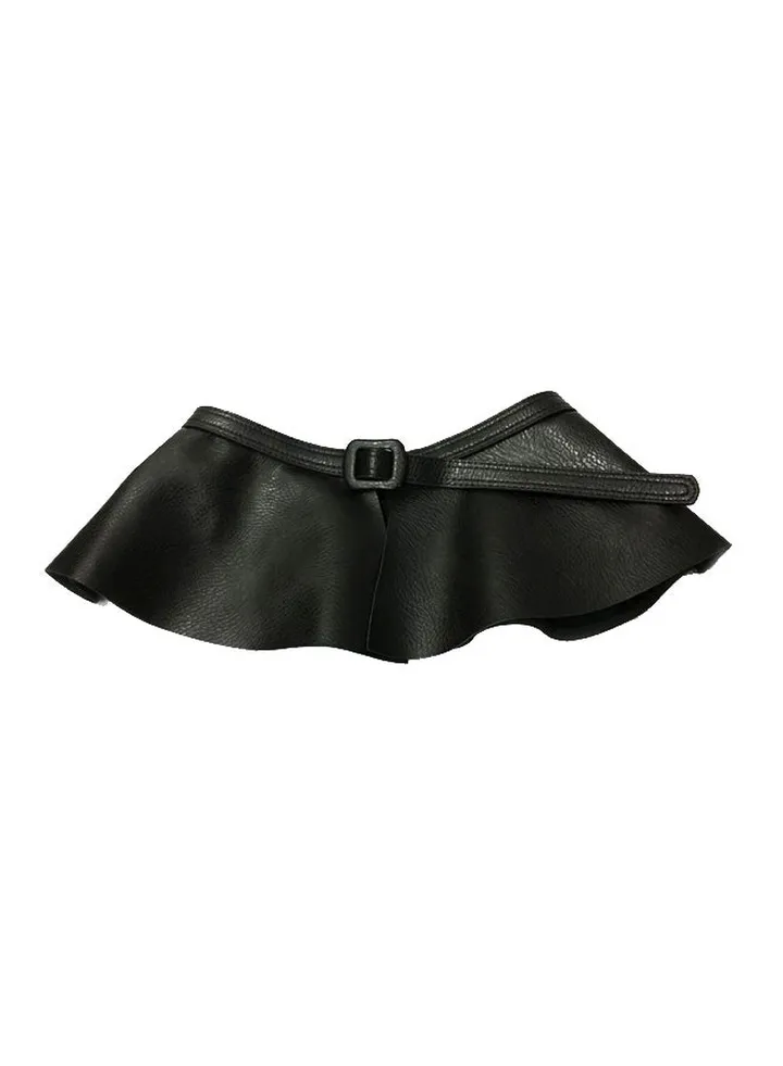 Vintage Skirt Shape Belt Black