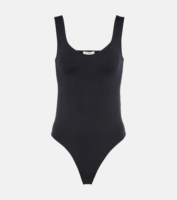 Scoop-neck bodysuit