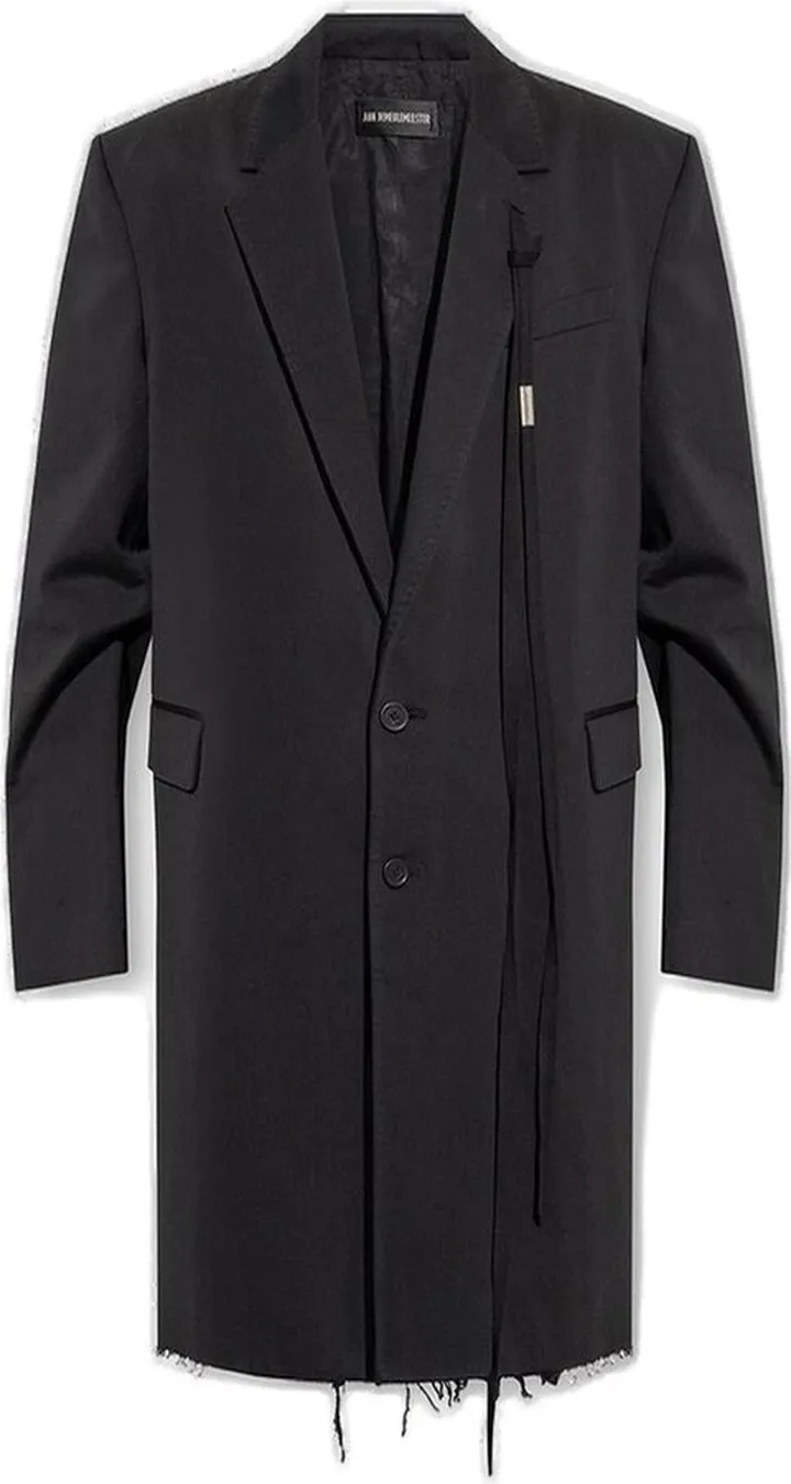 Ann Demeulemeester Harald Single Breasted Coat