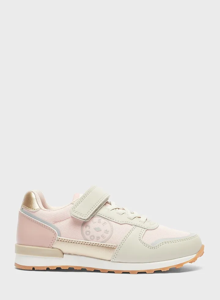 Kids Low Top Lace Up Sneakers