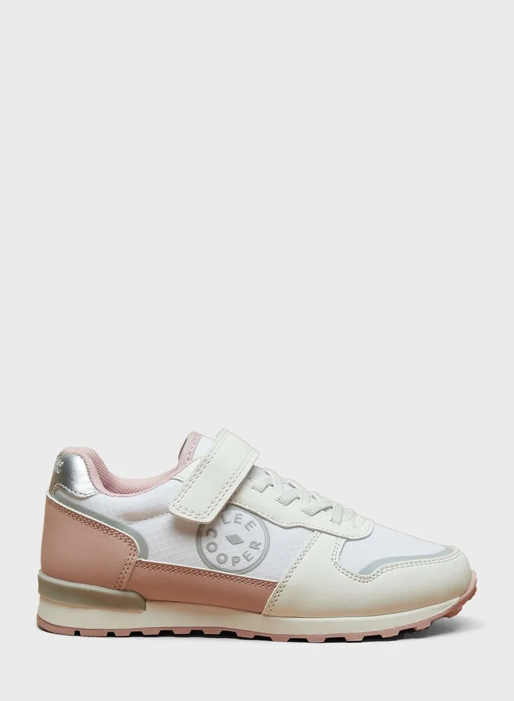 Kids Low Top Lace Up Sneakers