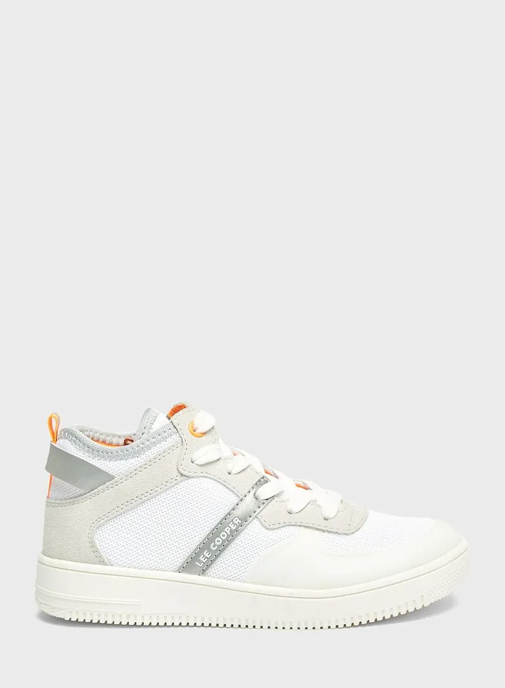 Kids Low Top Lace Up Sneakers