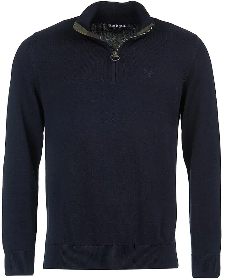 Quarter-Zip Cotton Sweater