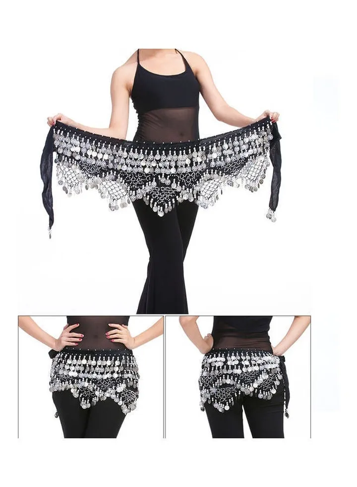Belly Dance Waist Chain Black