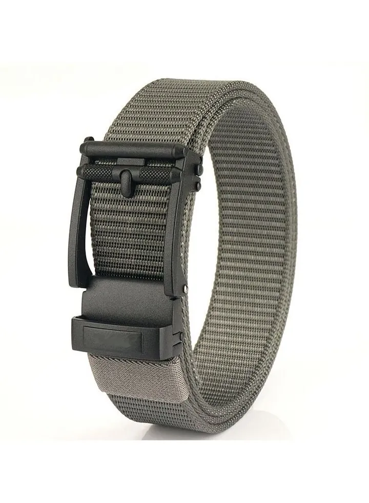 Men's belt Youth student automatic buckle youth nylon tactical braided belt casual everything trend