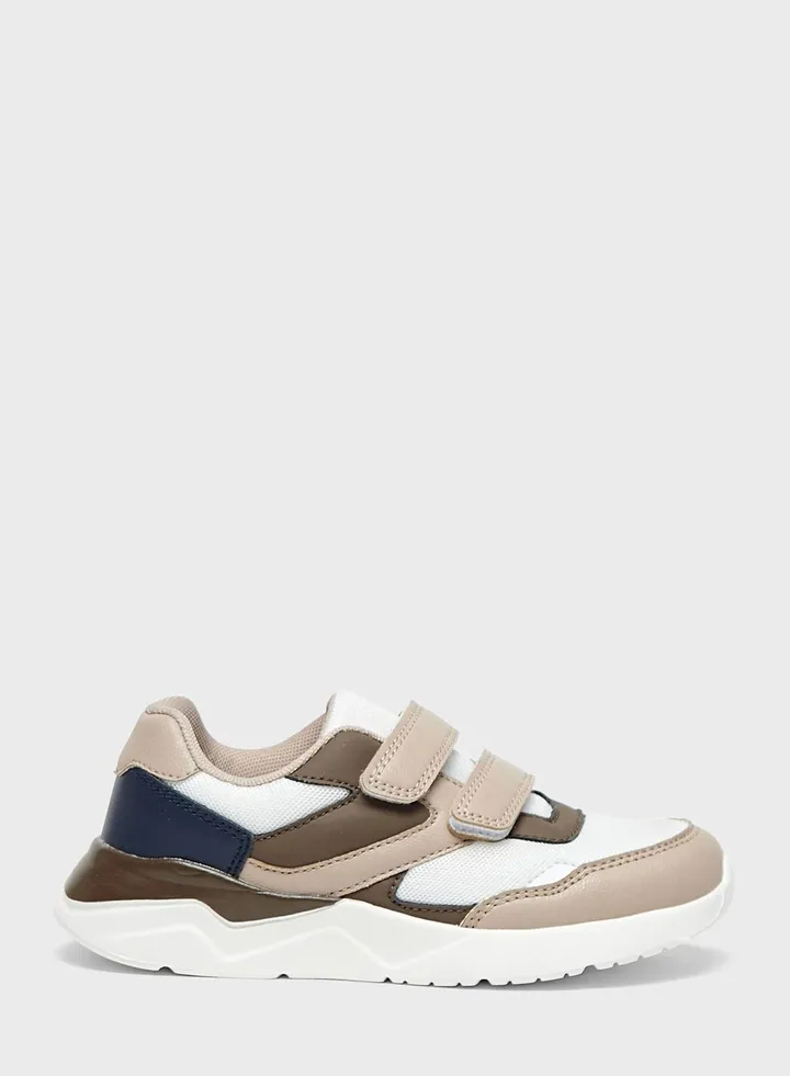 Kids Low Top Velcro Sneakers