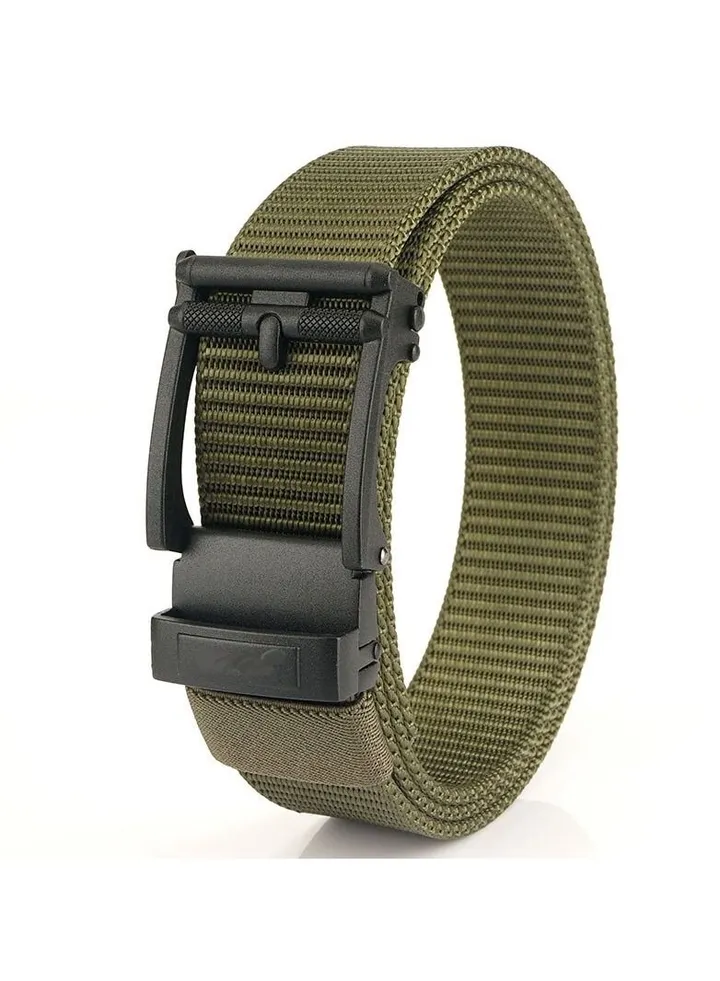 Men's belt Youth student automatic buckle youth nylon tactical braided belt casual everything trend