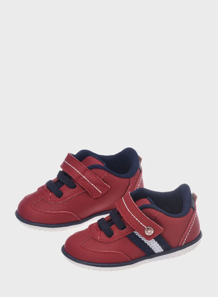Kids Low Top Velcro Sneakers