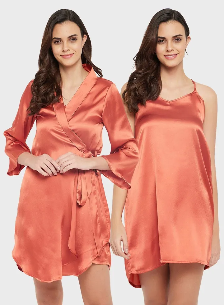 Strappy Knitted Nightdress