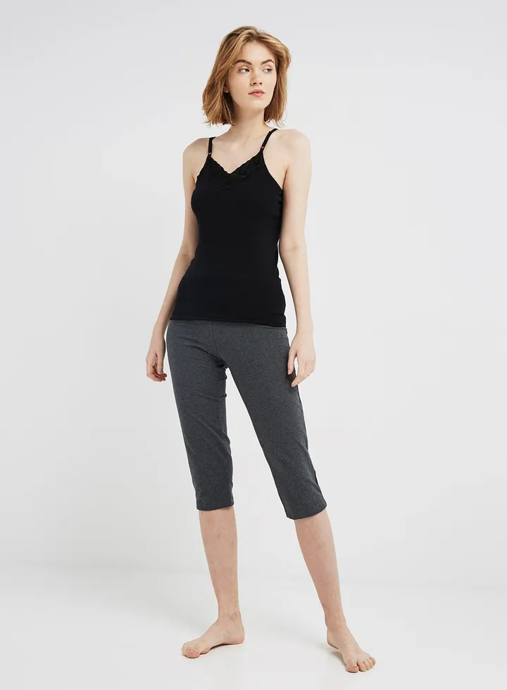 Pack of 3 Camisoles Black
