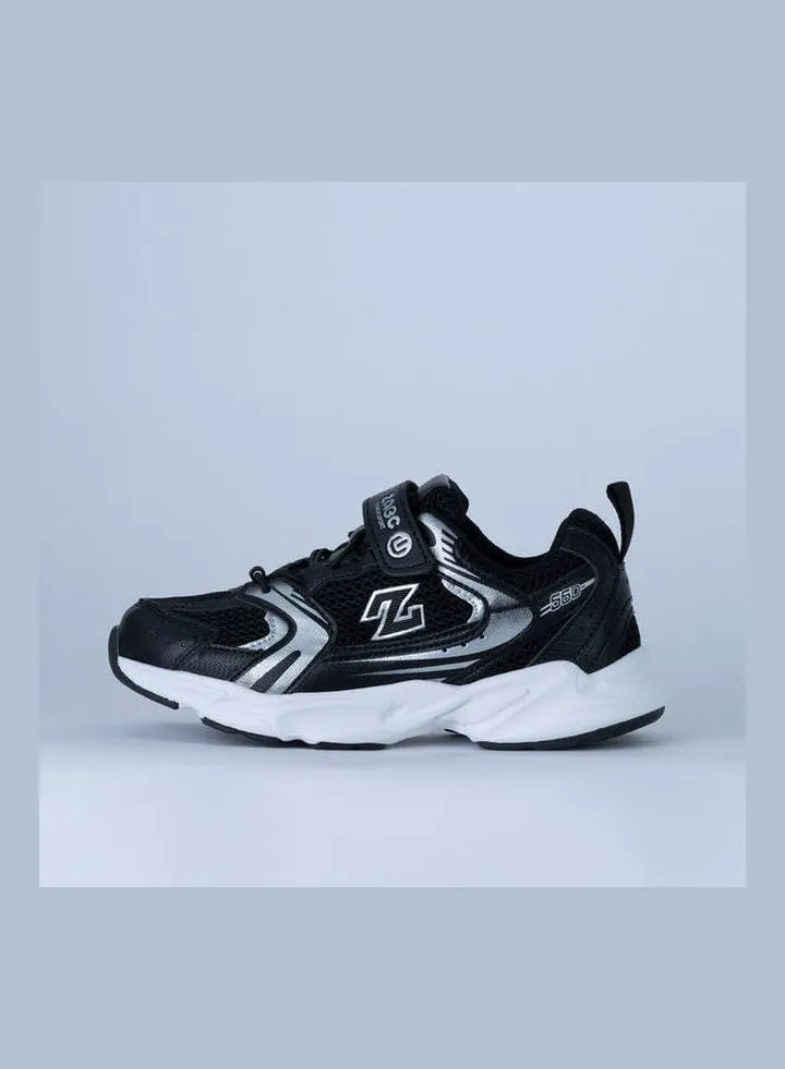 Luca velcro Low Top Sneaker Black