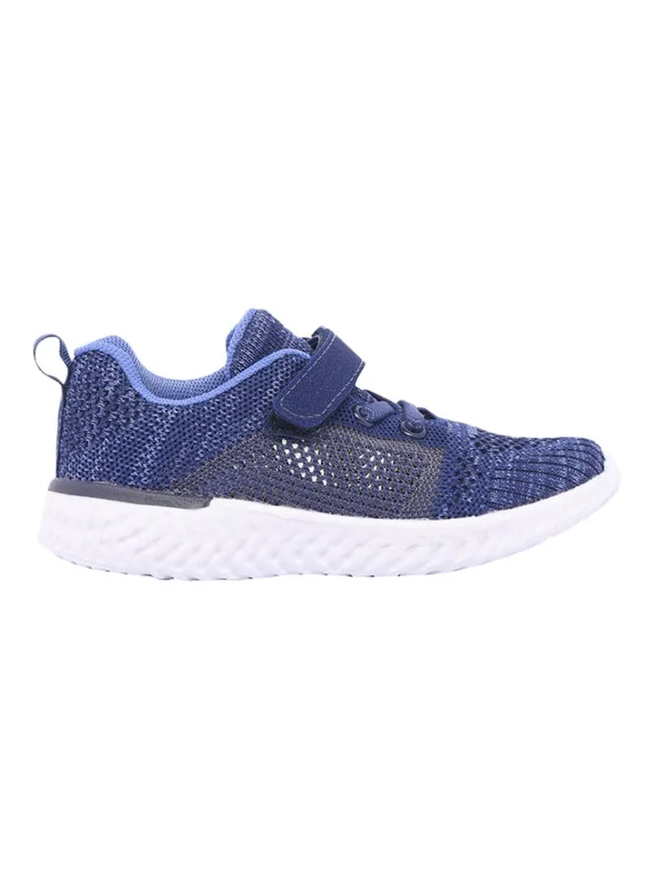 Baby Boys Knit Velcro Sneakers Blue
