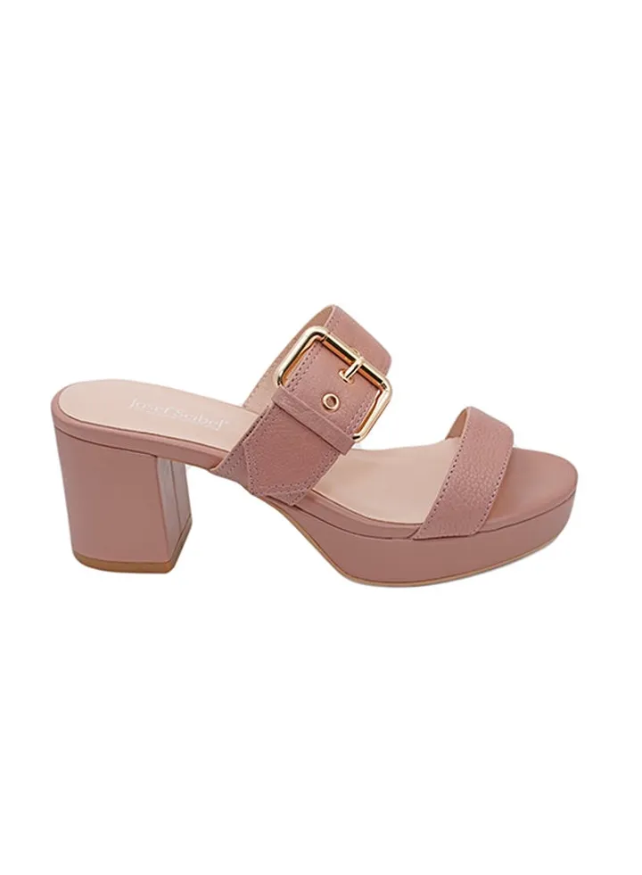Heeled Casual Sandals Pink