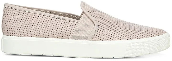 Blair Perforated Leather Slip-On Sneakers