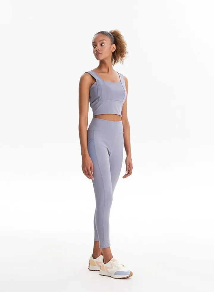 Women's Elastic Waist Regular Sports Tights