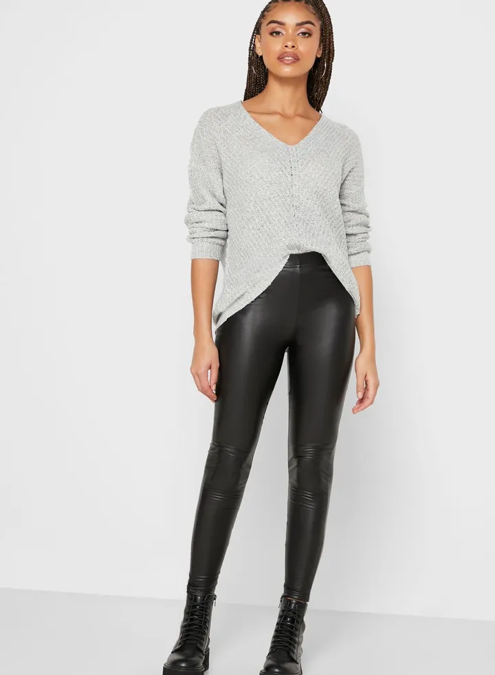 Pu Leggings