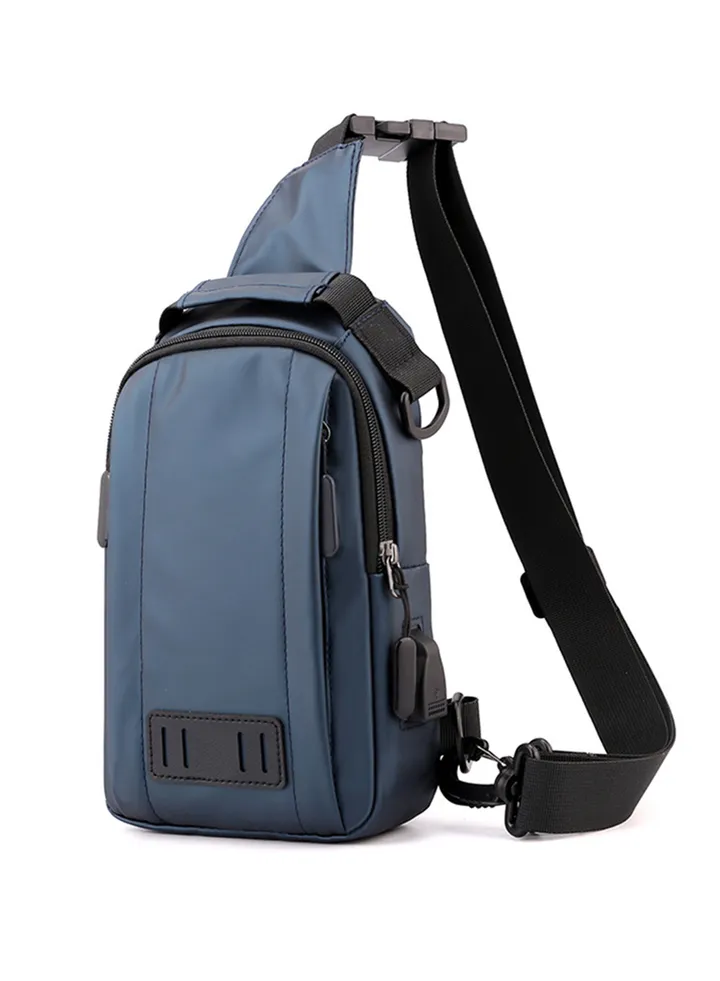 Crossbody bag 3*1 waterproof - navy blue