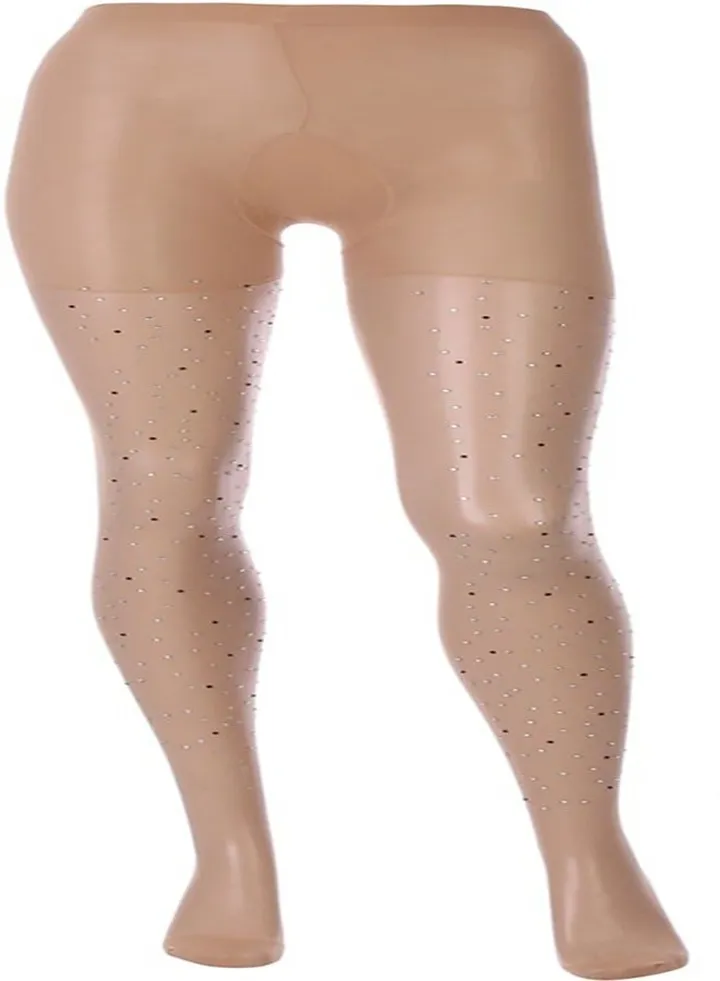 Women's crystal embroidered tights