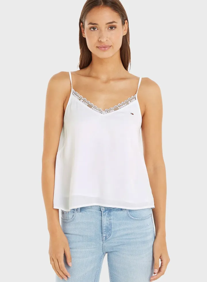 Strappy Knitted Top